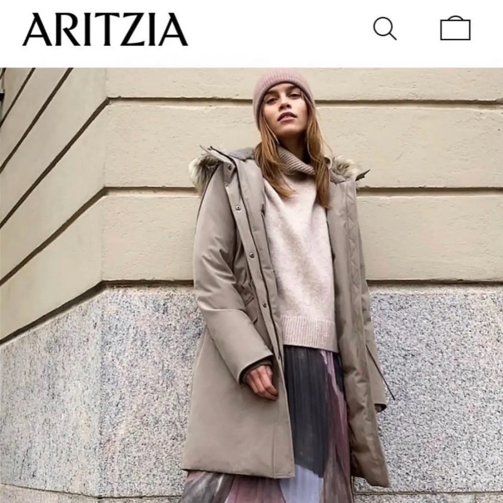 Aritzia Wilfred Northstar Parka - Modern Taupe - Small